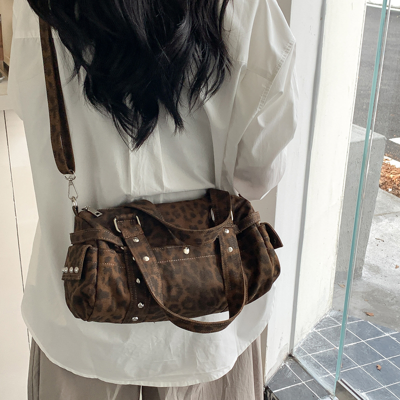 Leather Work Bag Women - Vintage Bag Luxury Designer Leather Handbag
