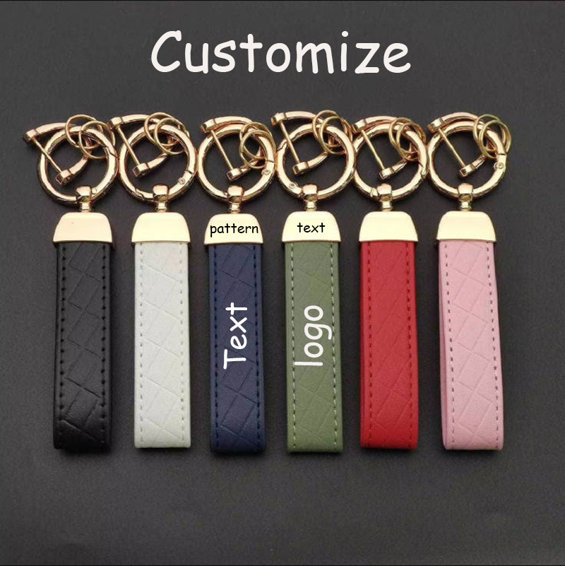 1/6/18PCS Leather KeyChain Cus - đánh giá và giá Leatherwork Keychain