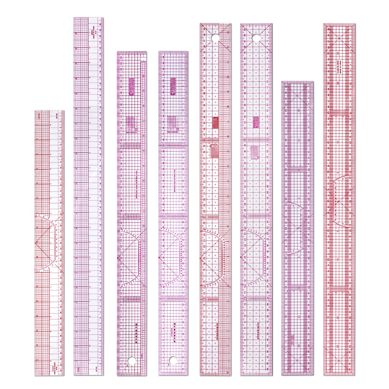 Empire sewing ruler and French - đánh giá và giá Leatherwork Ruler