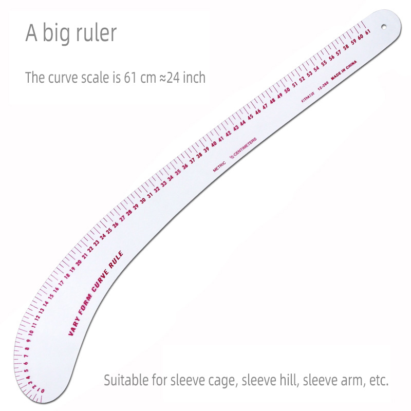 Empire sewing ruler and French - đánh giá và giá Leatherwork Ruler