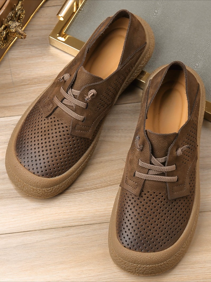Genuine Leather Men's Shoes Co - đánh giá và giá Leather Work Outfit