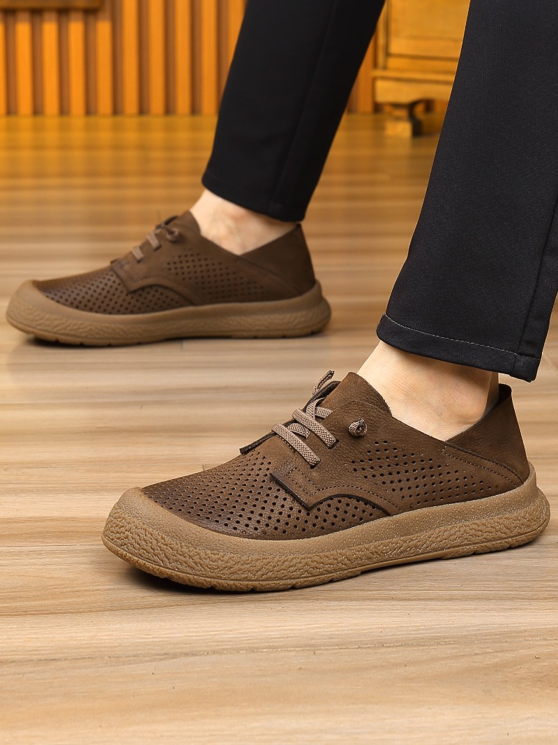 Genuine Leather Men's Shoes Co - đánh giá và giá Leather Work Outfit