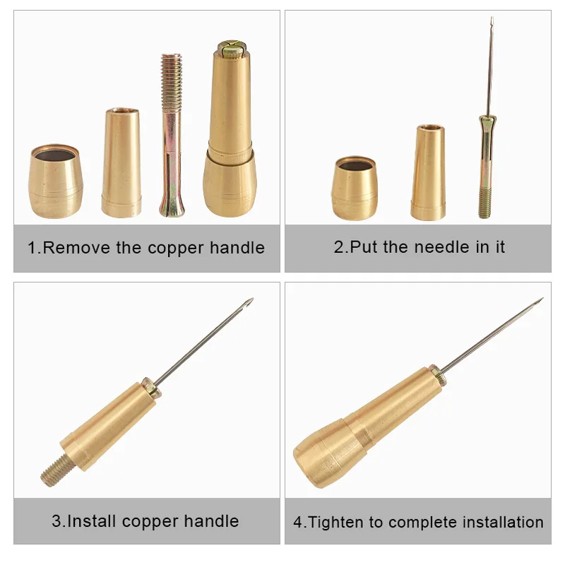 Leather Sewing Kit DIY Leather - đánh giá và giá Leatherwork Needles