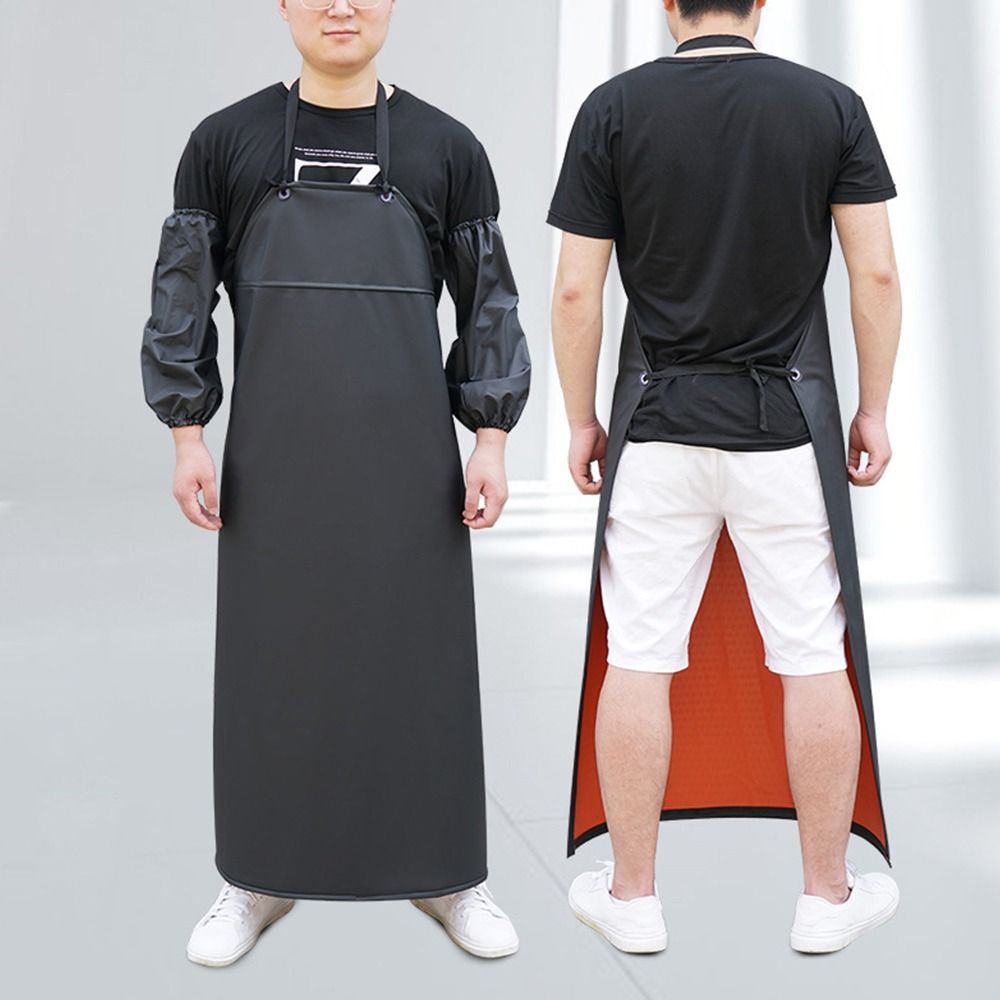 Soft PU Leather Kitchen Apron  - đánh giá và giá Leatherwork Apron