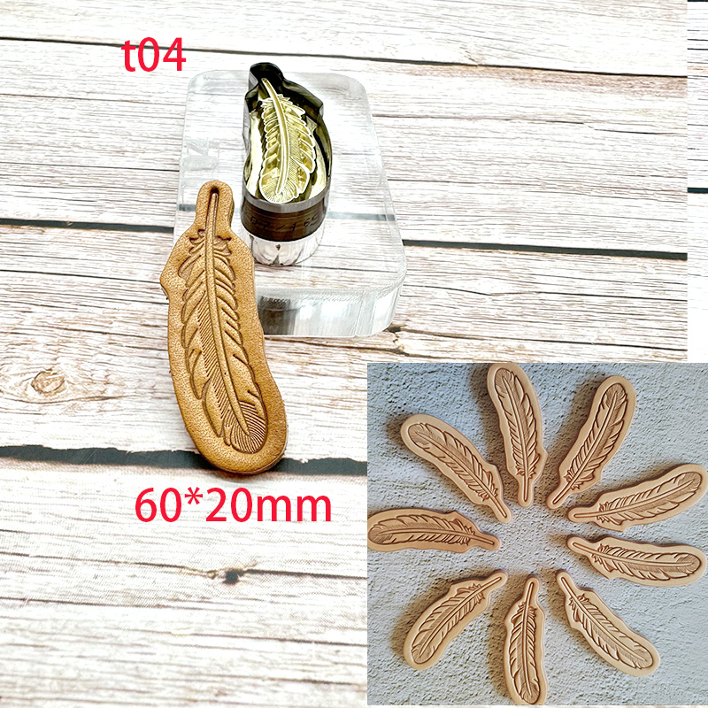 Leather Stamp Cutting Die DIY  - đánh giá và giá Leatherwork Keychain