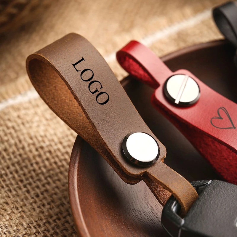 Cowhide Genuine Leather Custom - đánh giá và giá Leatherwork Keychain