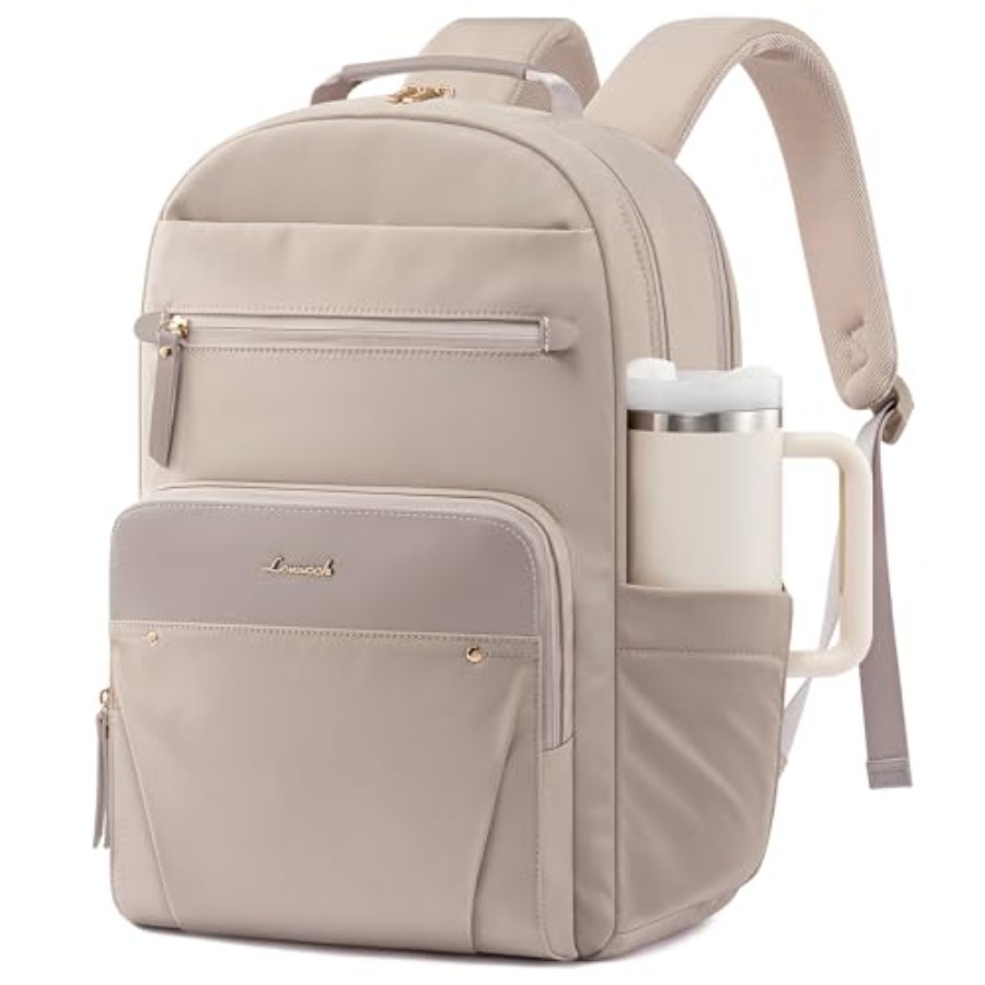 Laptop Backpack for Women with - đánh giá và giá Leather Work Is
