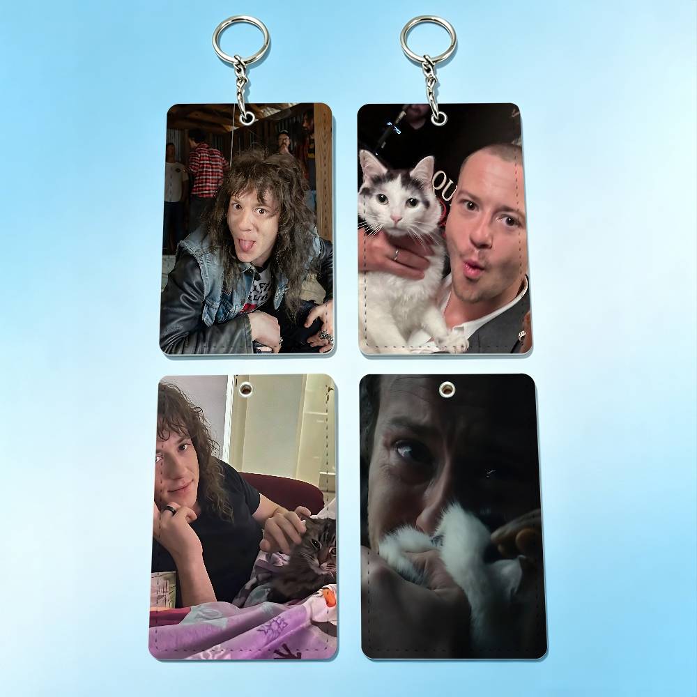 actor J-Joseph Quinn Cat Badge - đánh giá và giá Leather Work Is