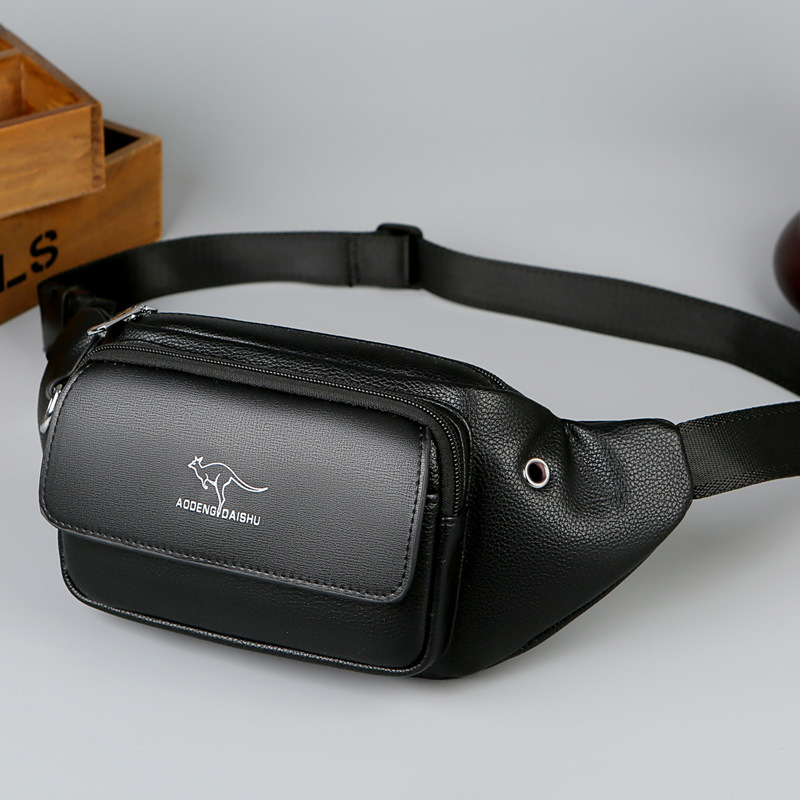 Luxury Brand Waist Bag Men Lea - đánh giá và giá Leatherwork Belt