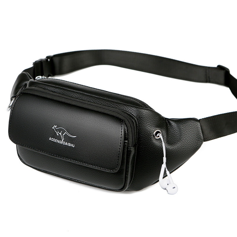 Luxury Brand Waist Bag Men Lea - đánh giá và giá Leatherwork Belt