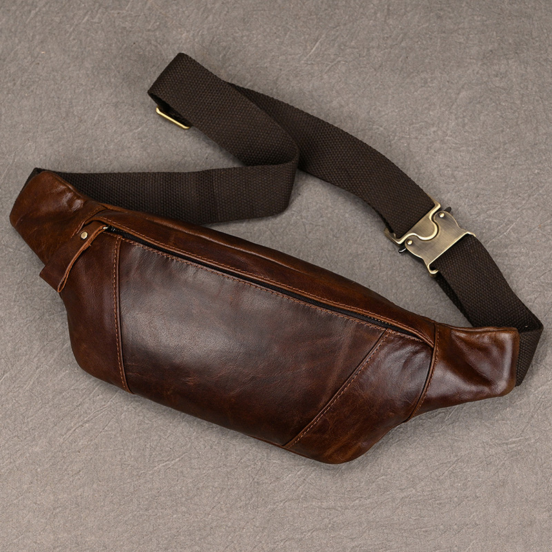 Men's Leather Chest Bags Cross - đánh giá và giá Leatherwork Belt
