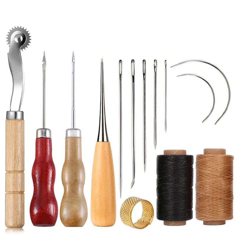 14PCS Leather Craft Sewing Kit - đánh giá và giá Leatherwork Needles