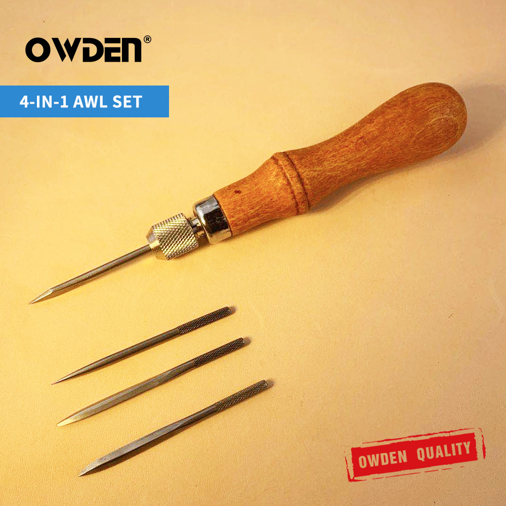 OWDEN Leather Awl Tool Set DIY - đánh giá và giá Leatherwork Needles