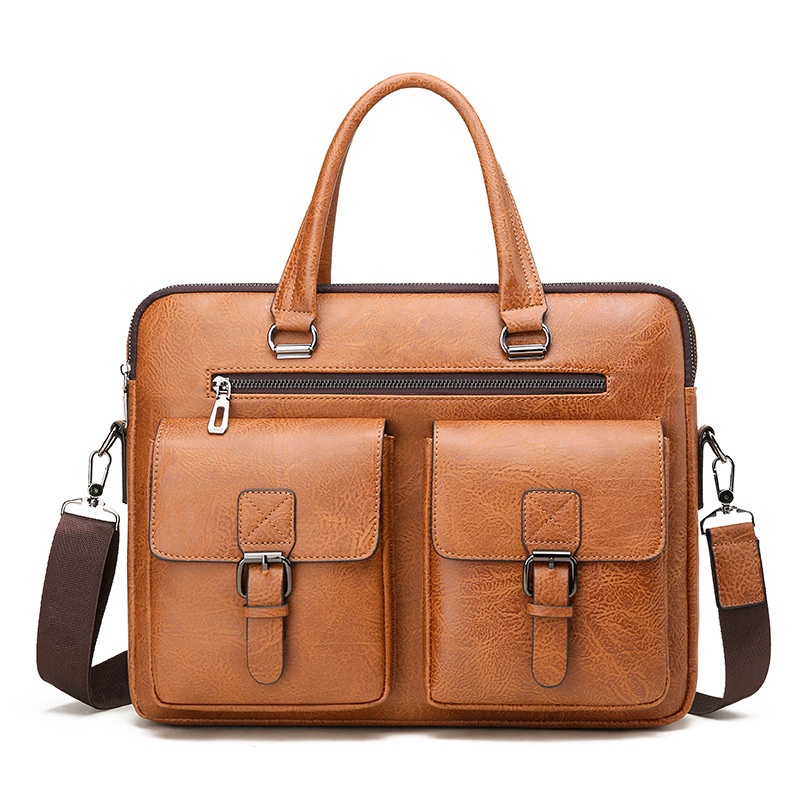 Luxury Brand Man Business Brie - đánh giá và giá Leatherwork Bag