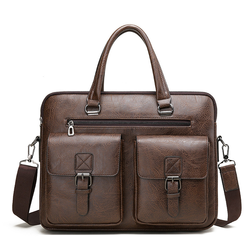 Luxury Brand Man Business Brie - đánh giá và giá Leatherwork Bag