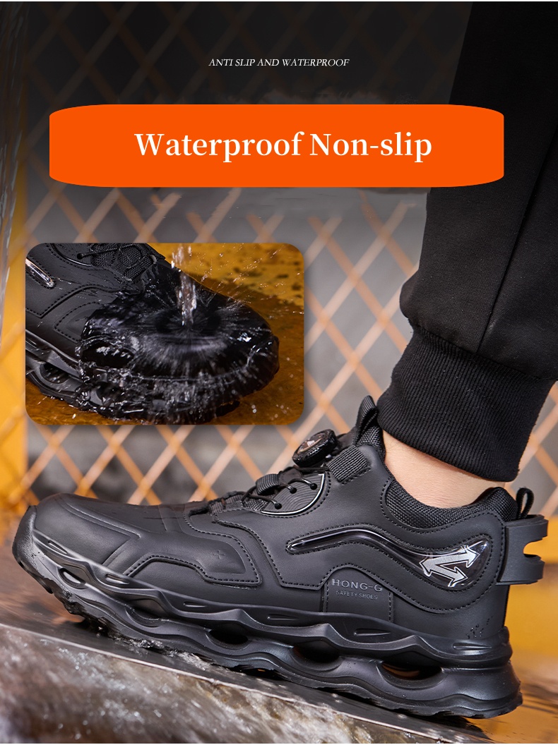 Waterproof Work Safety Shoes M - đánh giá và giá Leather Work Women Shoes