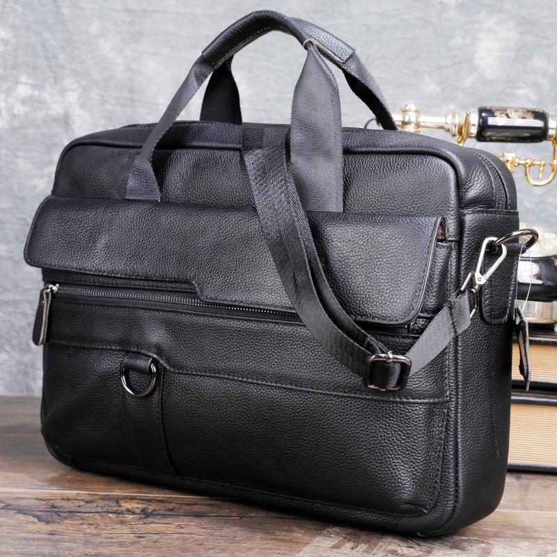 Large Men's Genuine Leather Ha - đánh giá và giá Leatherwork Bag