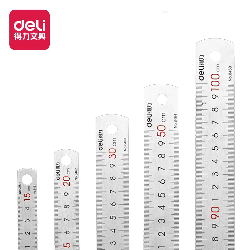 Deli Stainless Steel Ruler for - đánh giá và giá Leatherwork Ruler