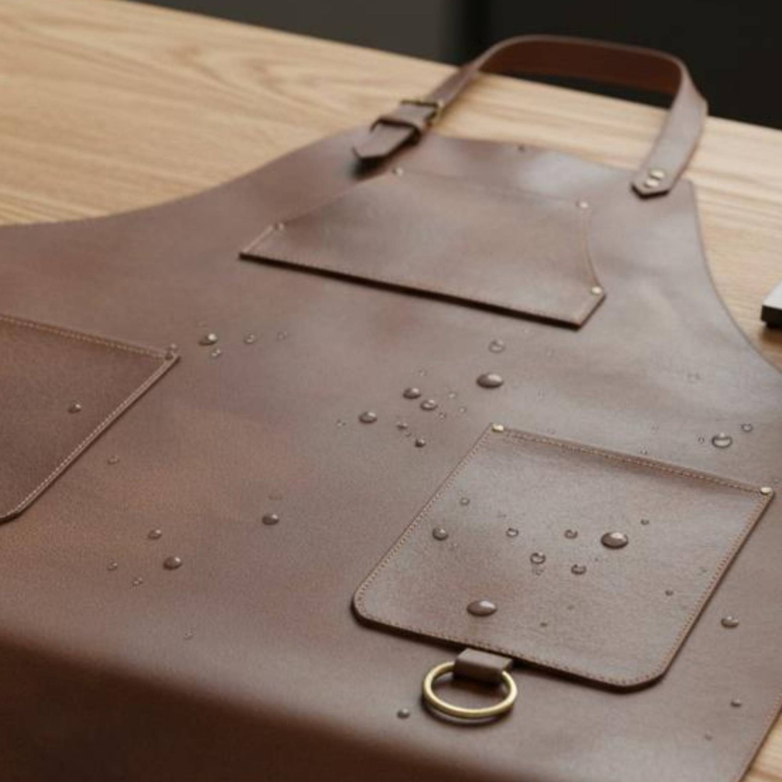 Waterproof Hair Stylist Apron  - đánh giá và giá Leatherwork Apron