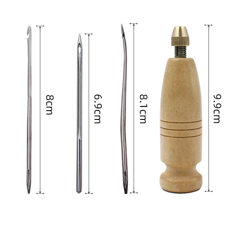 1Set DIY Leather Sewing Awl Ne - đánh giá và giá Leatherwork Needles