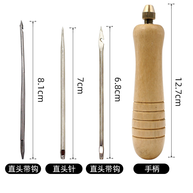1Set DIY Leather Sewing Awl Ne - đánh giá và giá Leatherwork Needles