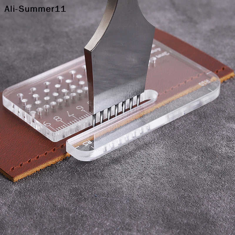 【1a1】【S63】4mm Thickened Transp - đánh giá và giá Leatherwork Ruler