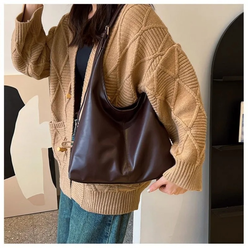 Vintage Hobo Tote Bag for Wome - đánh giá và giá Leather Work Bag Women