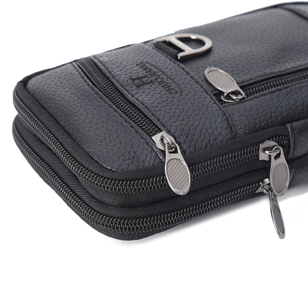 Men Waist Bag Mobile Phone Bag - đánh giá và giá Leatherwork Belt