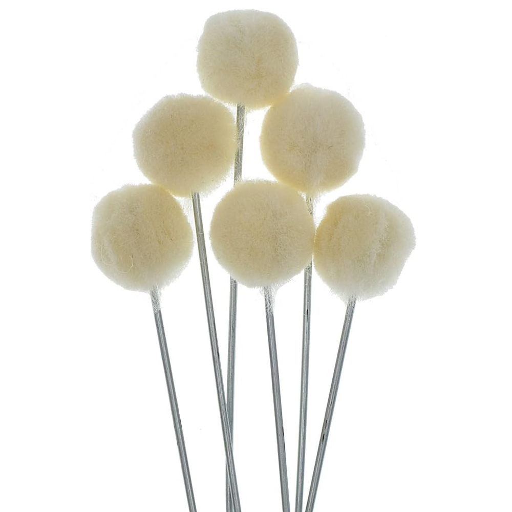 10/30pcs Leather Wool Balls Pa - đánh giá và giá Leather Dye Finish