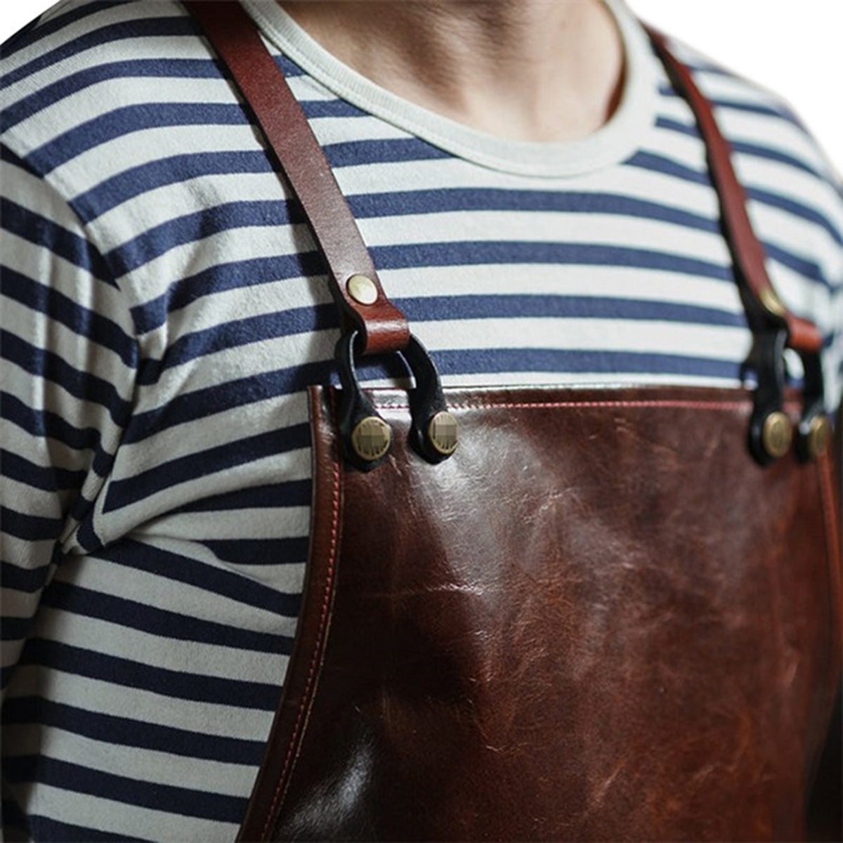 Men's Leather Work Apron with  - đánh giá và giá Leatherwork Apron