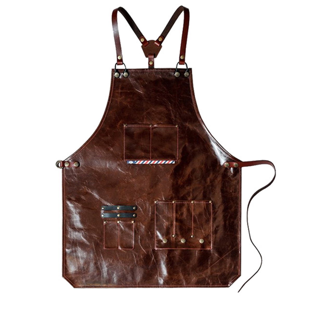 Men's Leather Work Apron with  - đánh giá và giá Leatherwork Apron