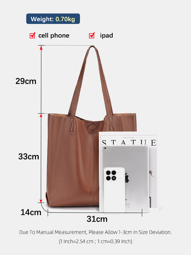 Zency Women's Large Capacity H - đánh giá và giá Leather Work Is