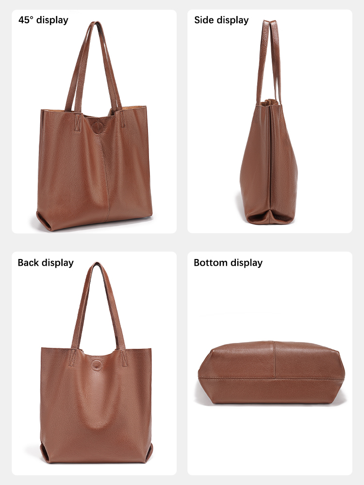 Zency Women's Large Capacity H - đánh giá và giá Leather Work Is
