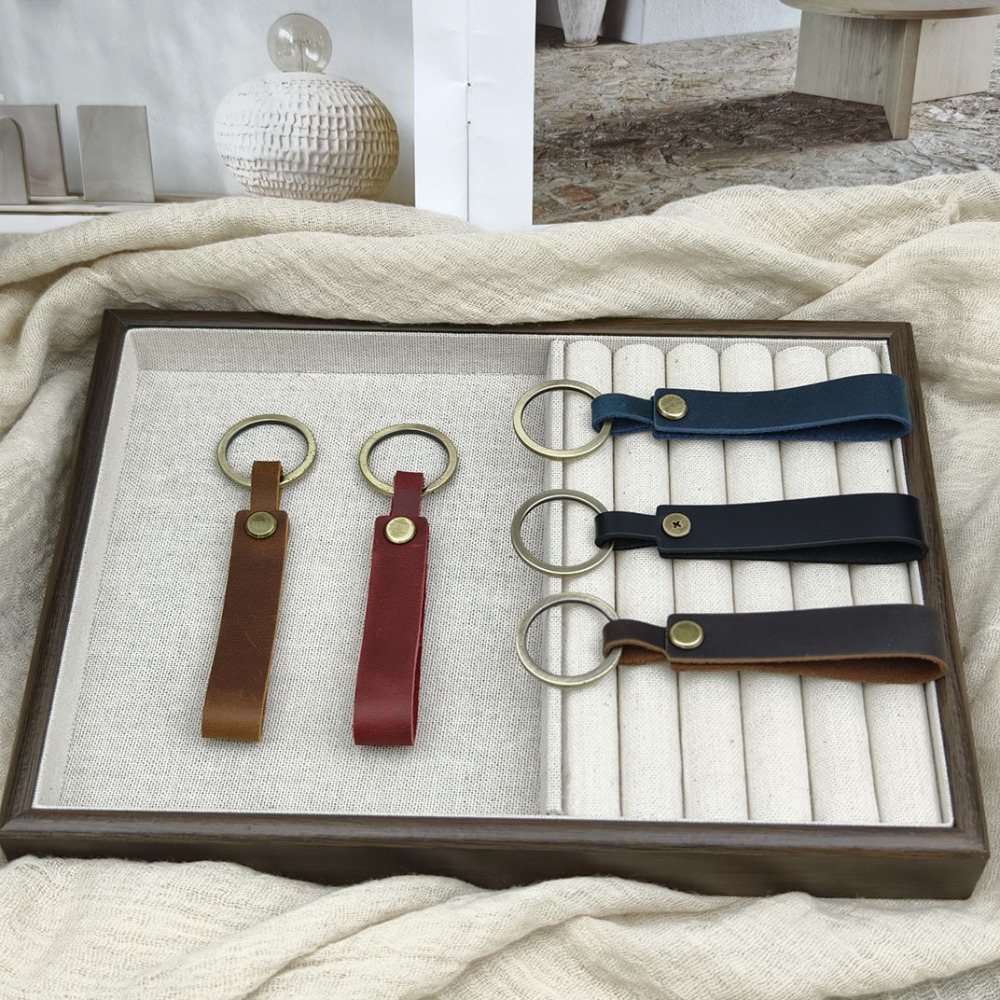 Customized Handmade Classic Co - đánh giá và giá Leatherwork Keychain
