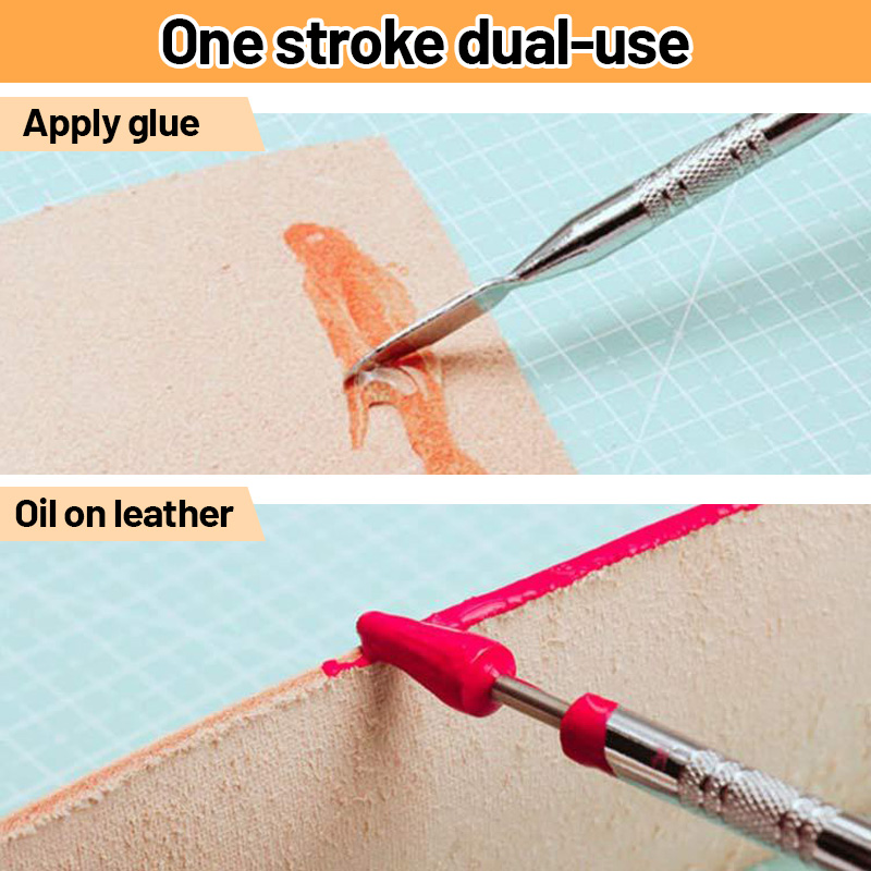 25mm DIY Leather Dual Double H - đánh giá và giá Leather Dye Finish