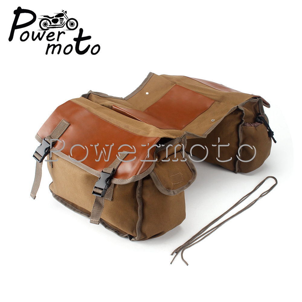 Universal Moto Saddle Bag Moto - đánh giá và giá Leatherwork Bag