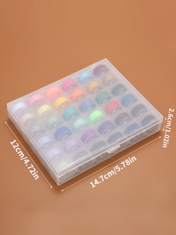 25/36 Colors Set Bobbin Thread - đánh giá và giá Waxed Thread Linen
