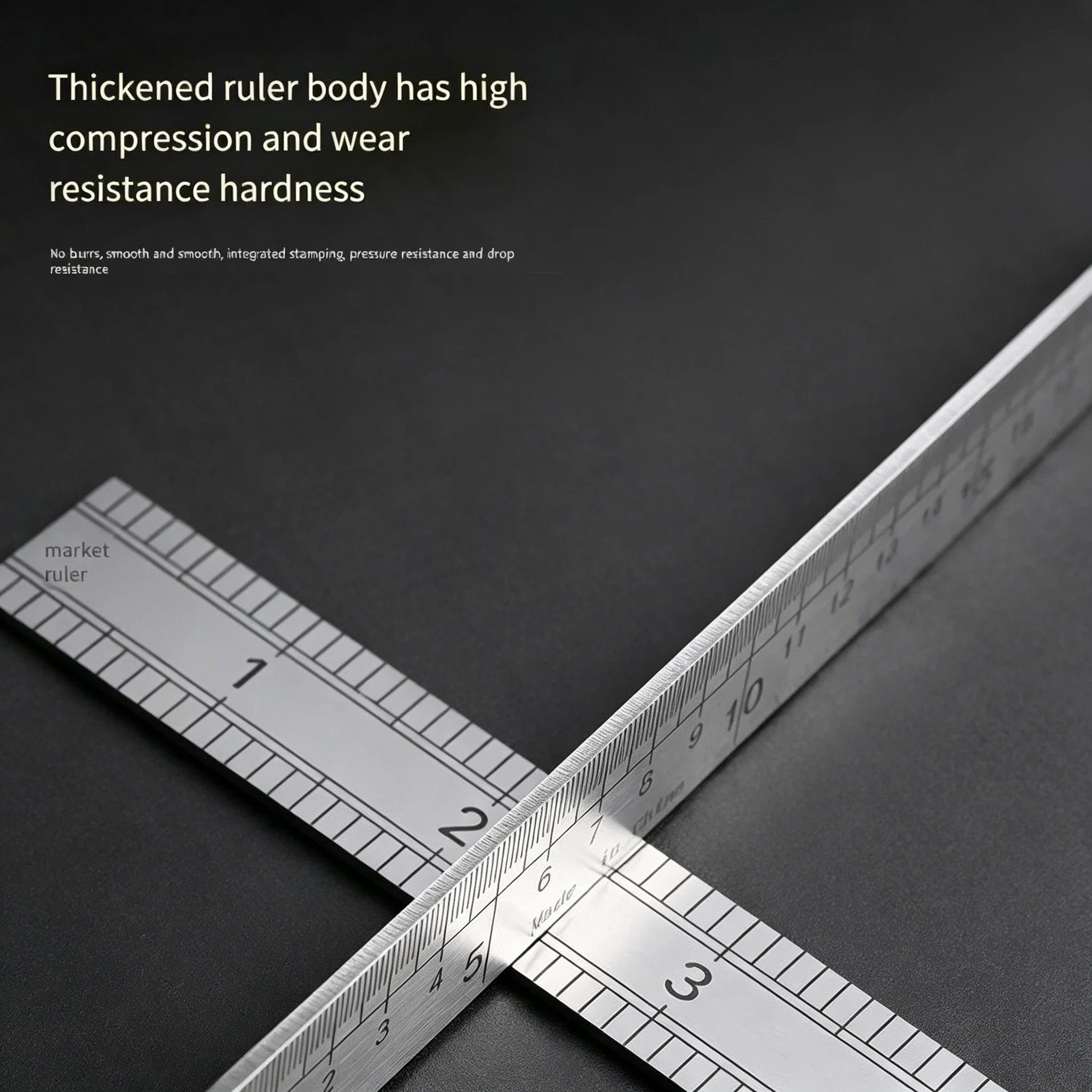 33cm Stainless Steel Ruler | T - đánh giá và giá Leatherwork Ruler