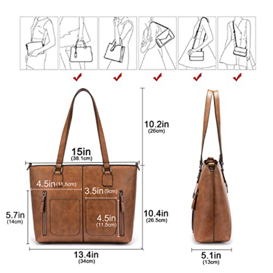 LOVEVOOK Purses Tote Bag for W - đánh giá và giá Leatherwork Bag