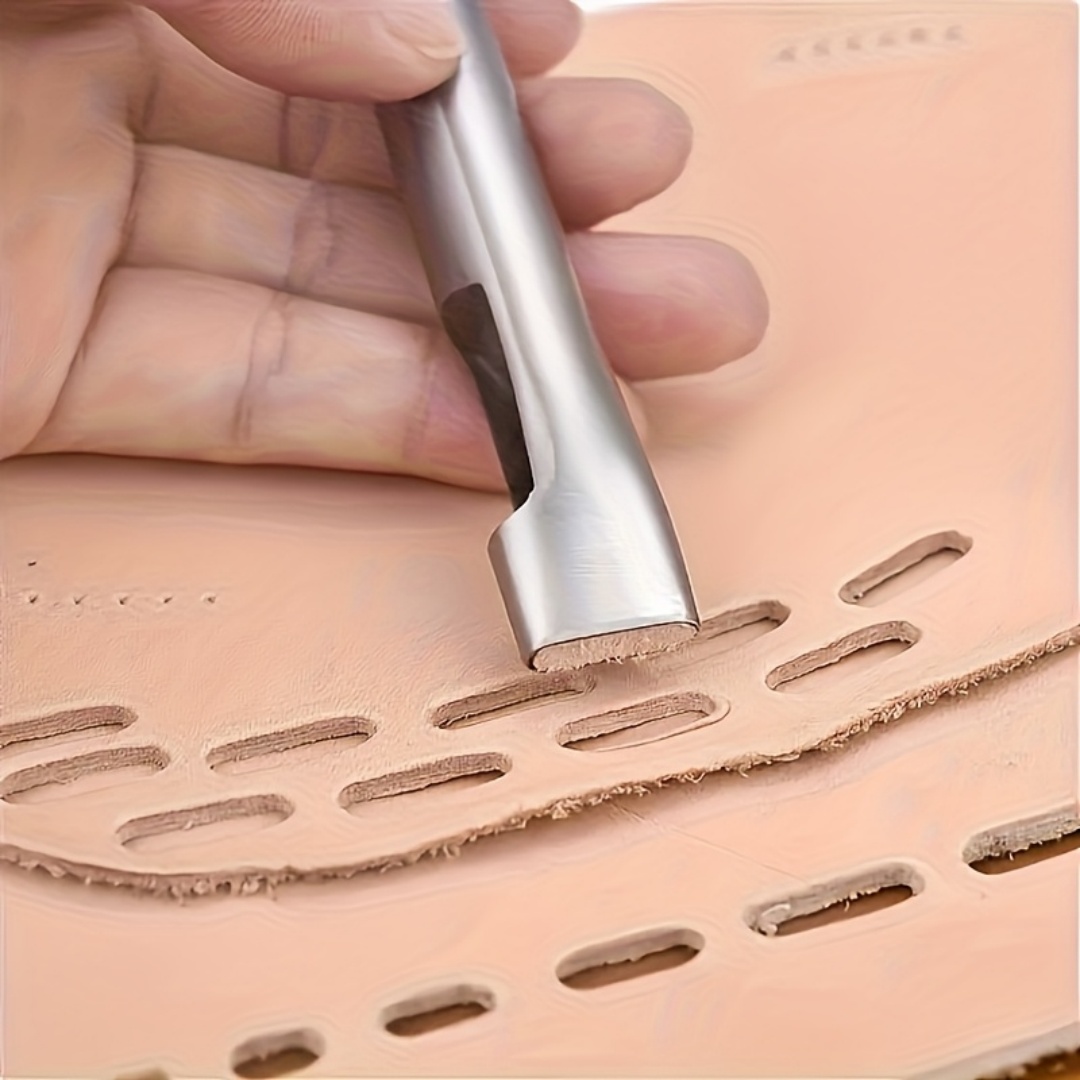 5pcs Leather Oblong Belt Hole  - đánh giá và giá Leatherwork Ruler