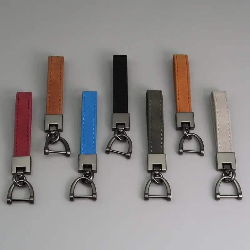 Laser Engrave Vintage Cowhide  - đánh giá và giá Leatherwork Keychain