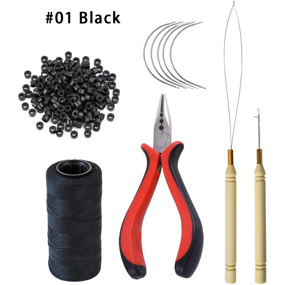 Hair Extensions Tool Kit: 1 th - đánh giá và giá Waxed Thread Linen