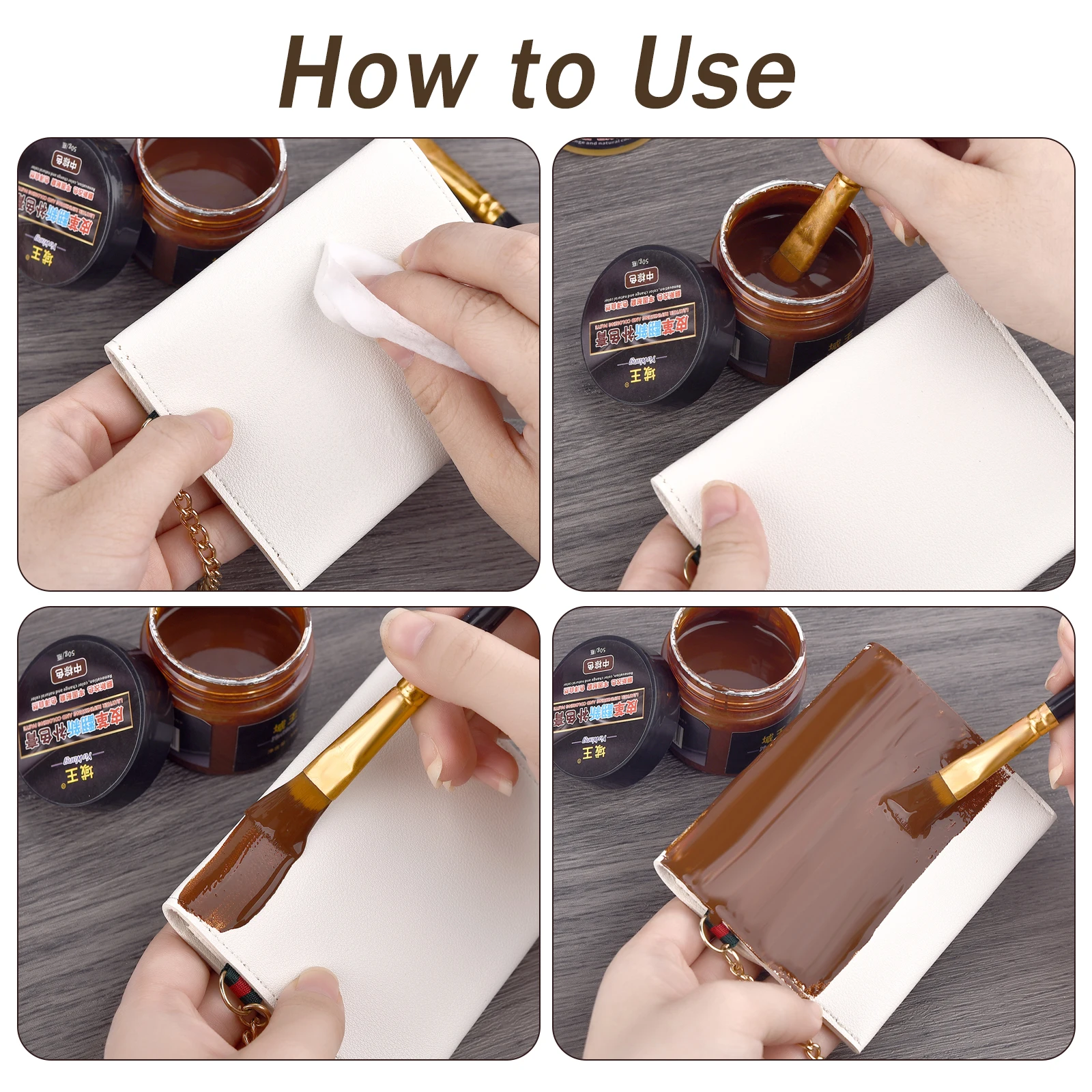 50g Leather Repair Paint Pigme - đánh giá và giá Leather Dye Finish