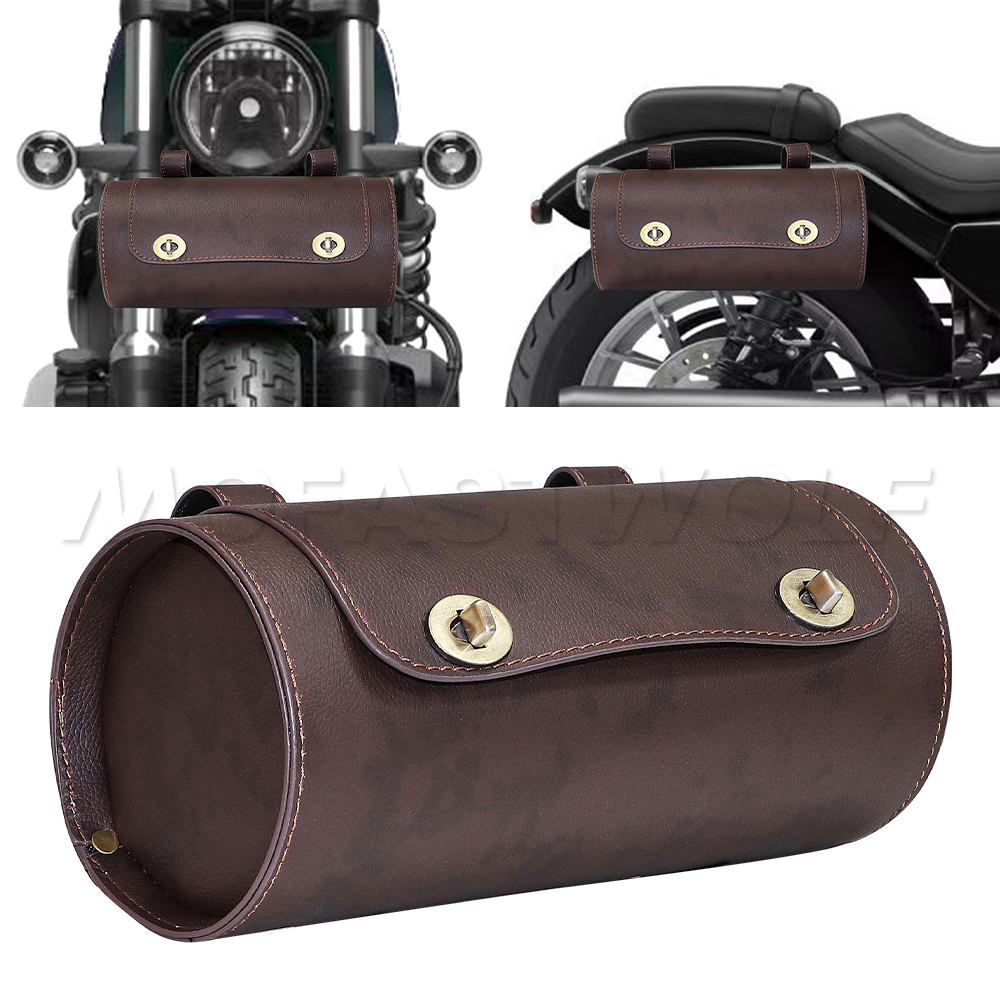 1X Black Universal Motorcycle  - đánh giá và giá Leatherwork Bag