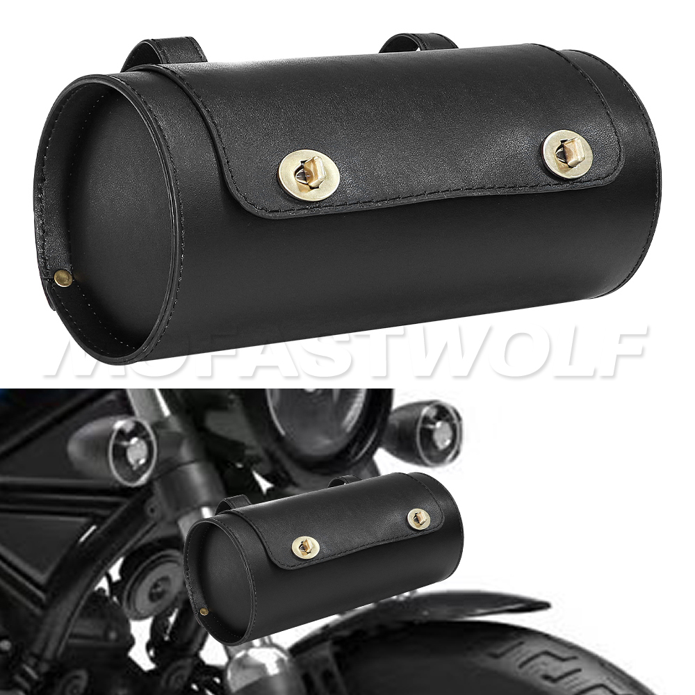 1X Black Universal Motorcycle  - đánh giá và giá Leatherwork Bag