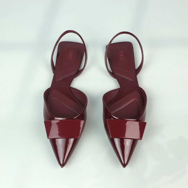 Brand Patent Leather Summer Wo - đánh giá và giá Leather Work Women Shoes