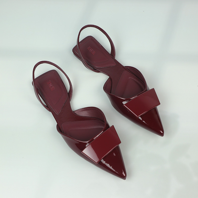 Brand Patent Leather Summer Wo - đánh giá và giá Leather Work Women Shoes