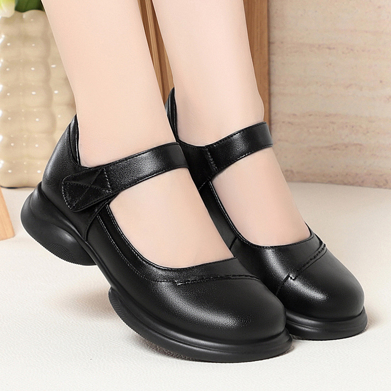 3.5cm British Style All Match  - đánh giá và giá Leather Work Women Shoes
