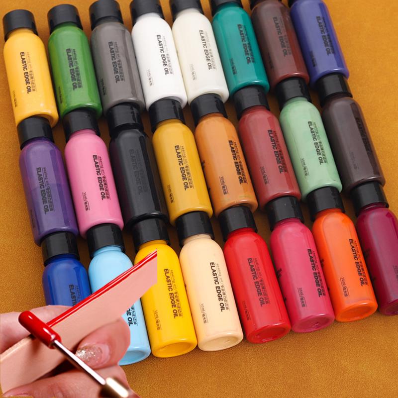 24 Color 30ml Leather Edge Pai - đánh giá và giá Leather Dye Finish