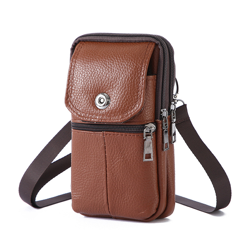 Crossbody Sling Bag for Men –  - đánh giá và giá Leatherwork Bag